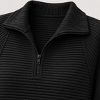Abigail | Zip Up Knit Sweater