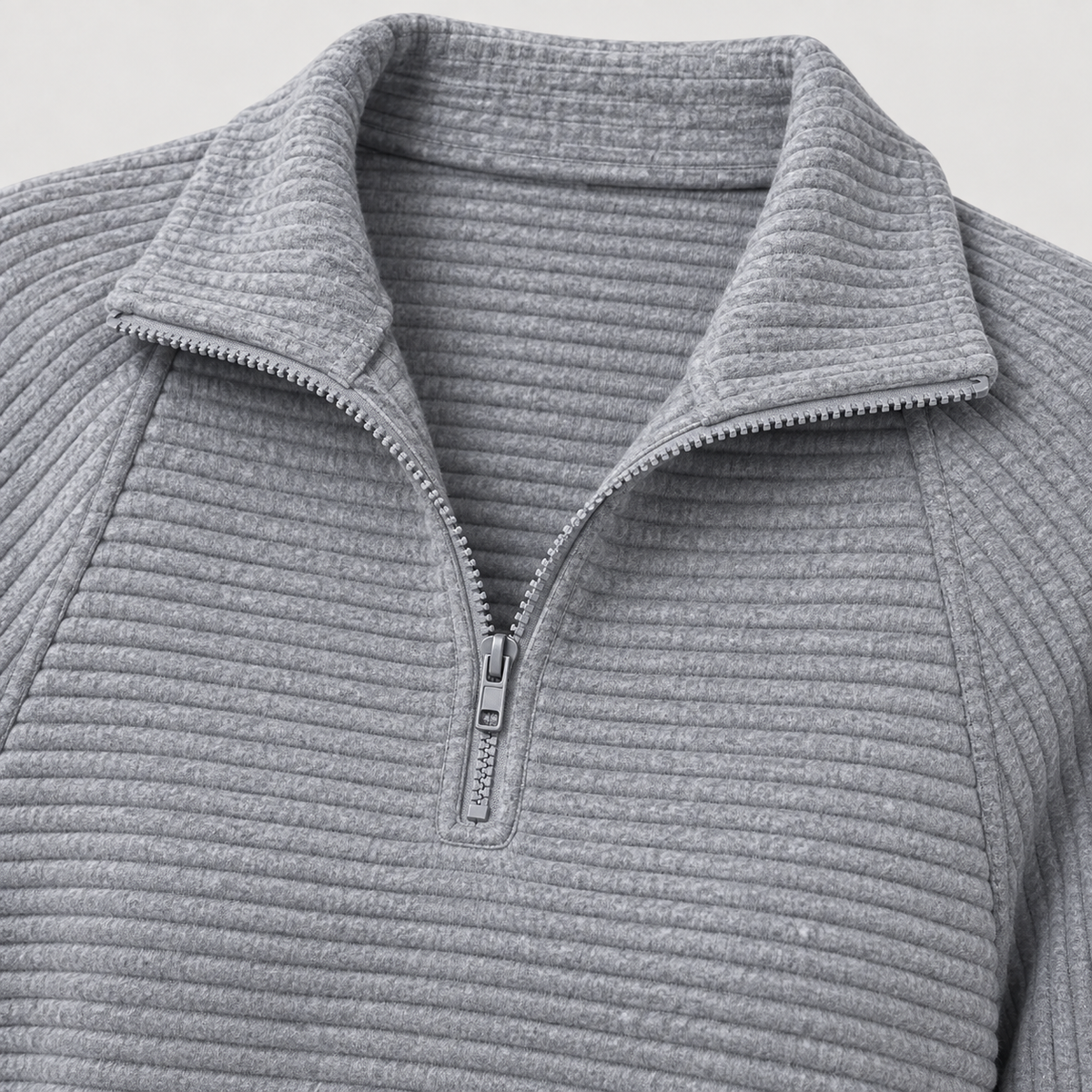 Abigail | Zip Up Knit Sweater