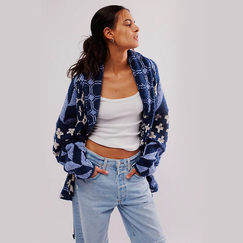 PORTIA™ - Vintage Oversized Cardigan