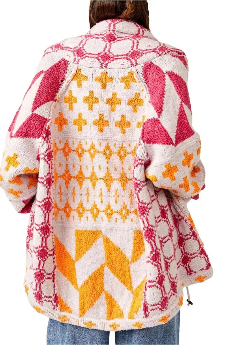 PORTIA™ - Vintage Oversized Cardigan