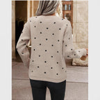 MAEVE™- Polka Dot Sweater