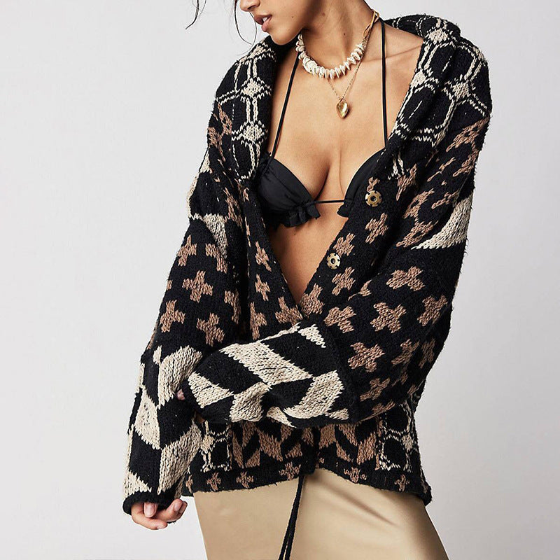 PORTIA™ - Vintage Oversized Cardigan