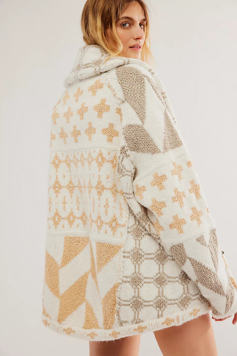 PORTIA™ - Vintage Oversized Cardigan
