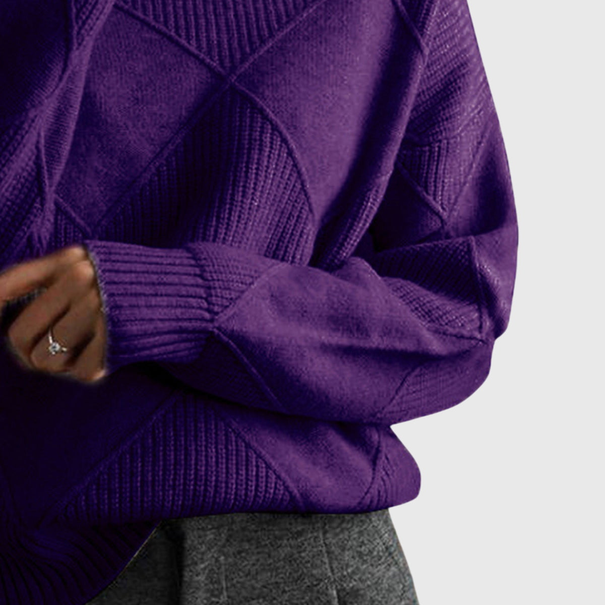 Angela™ | Turtleneck Sweater