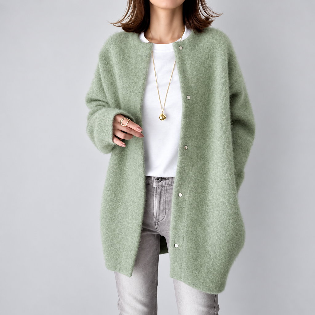 VANNA™ | ELEGANT BUTTONED KNIT JACKET