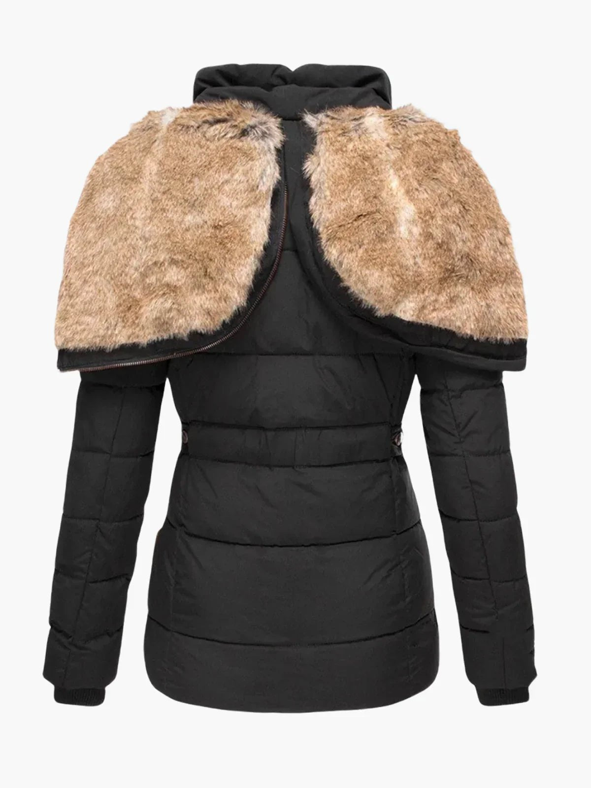 Margery | Hooded Quilted Zip-Front Jacket