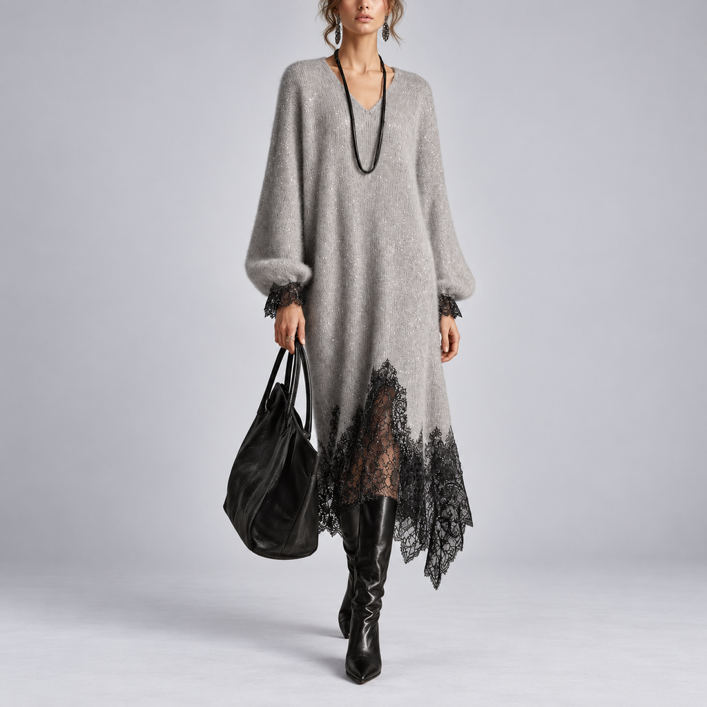 Mireille | Sparkly Knit Dress