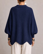 Elara | Oversized Button Knit Sweater