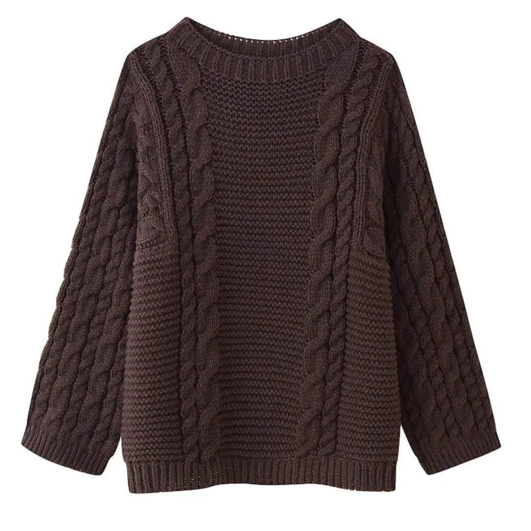 ELLIE™ - Casual Loose-Fit Knit Sweater For Fall & Winter