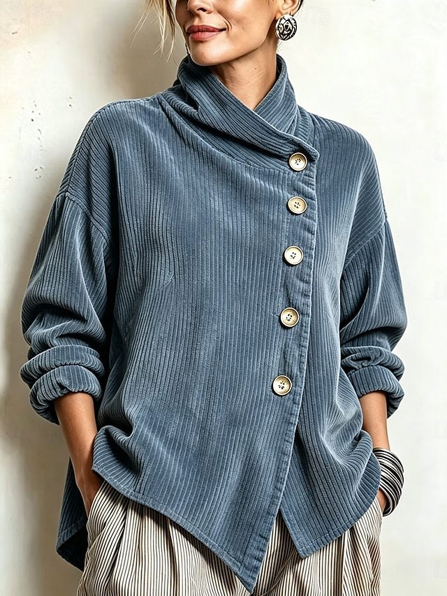 Colette | Ribbed Velvet Sweater