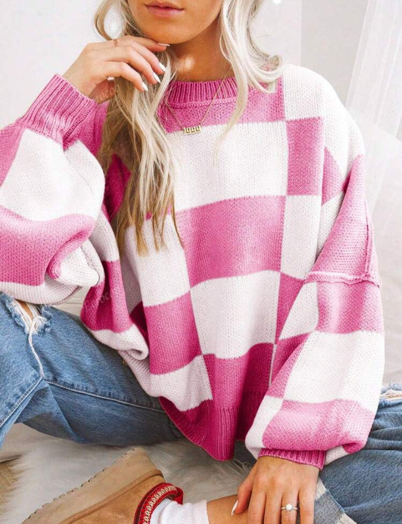 PILDA™ - Casual Long Sleeve Loose-Fit Sweater