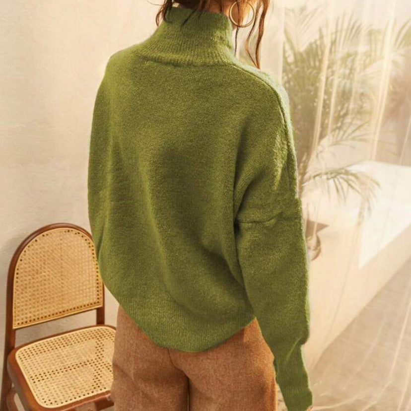 FISAL™ - Casual Turtle Neck Long Sleeve Sweater
