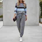 Nakia | Striped Tracksuit Set