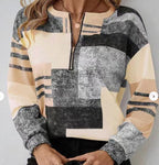 STACEY™ - Half-Zip Sweater