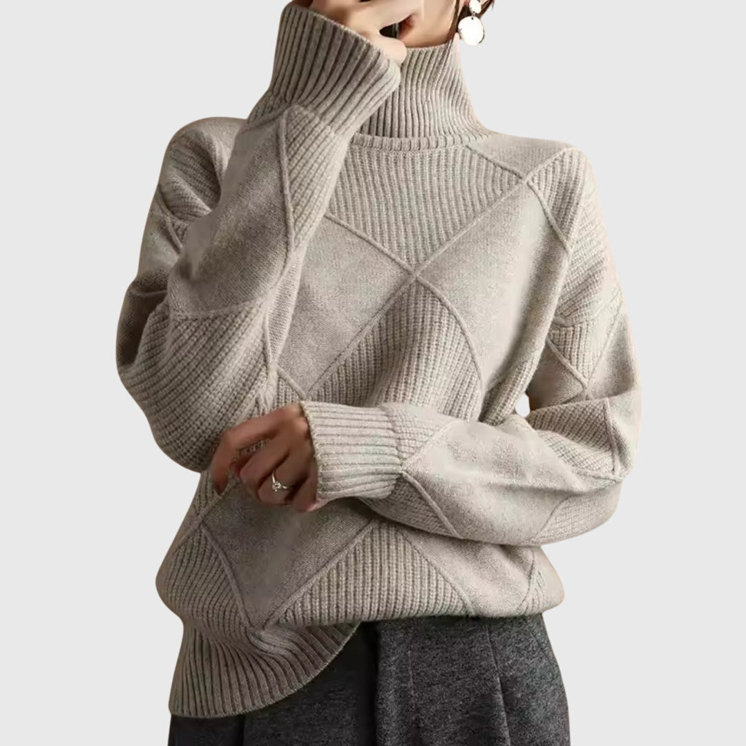 Angela™ | Turtleneck Sweater