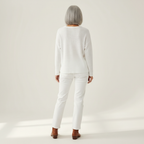 Judith – Buttoned V-Neck Sweater